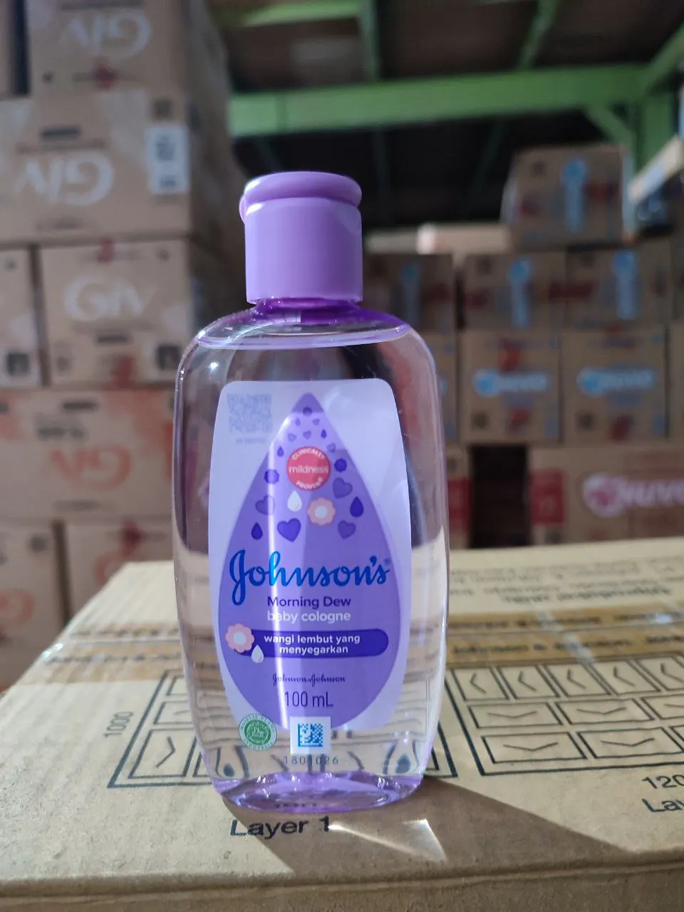 Soft Gentle Fresh Aroma Safe and Great for Little One Contain Natural Ingredient Best Babies Brand Johnson Baby Cologne 100ml