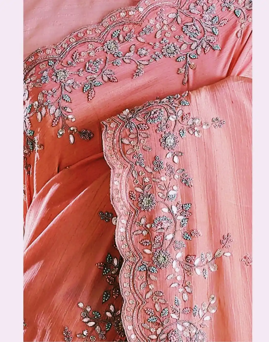 Женская блузка из чистого шелка органзы с нитками блестками в индийском стиле для свадеб и вечеринок