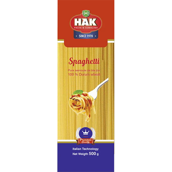 100% Durum Wheat Spaghetti  Durum Wheat Pasta 500 gr So Delicious from Turkey Best Seller Supplier Spaghetti