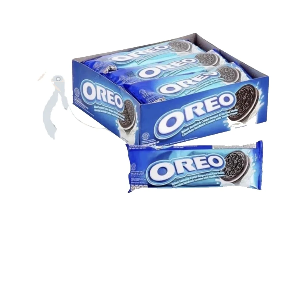Wholesale PROMO Oreo Original Vanilla Flavored Cream 36.8gr Biscuit Sandwich Cookies Cream From Indonesia