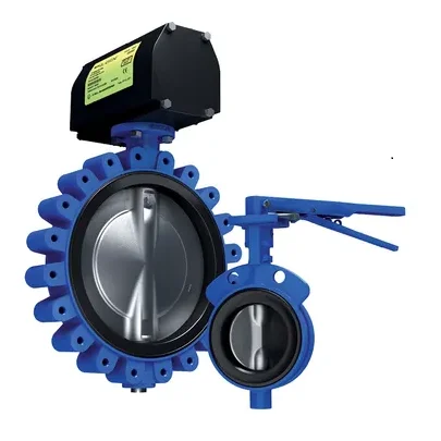 High performance Wafer Flange Type Triple Offset SS316 Duplex steel Marine Butterfly Valve