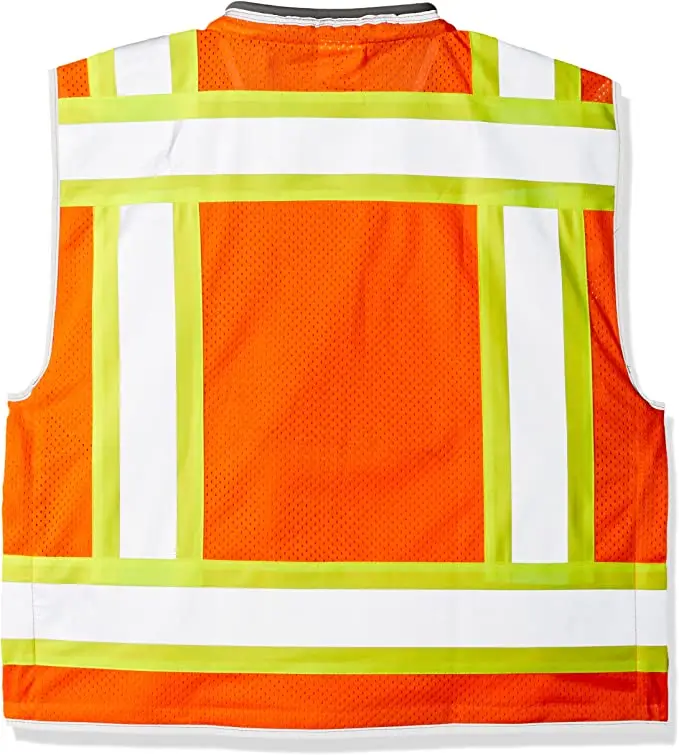 high visibility reflective vest construction reflective safety vest with logo security reflective vests