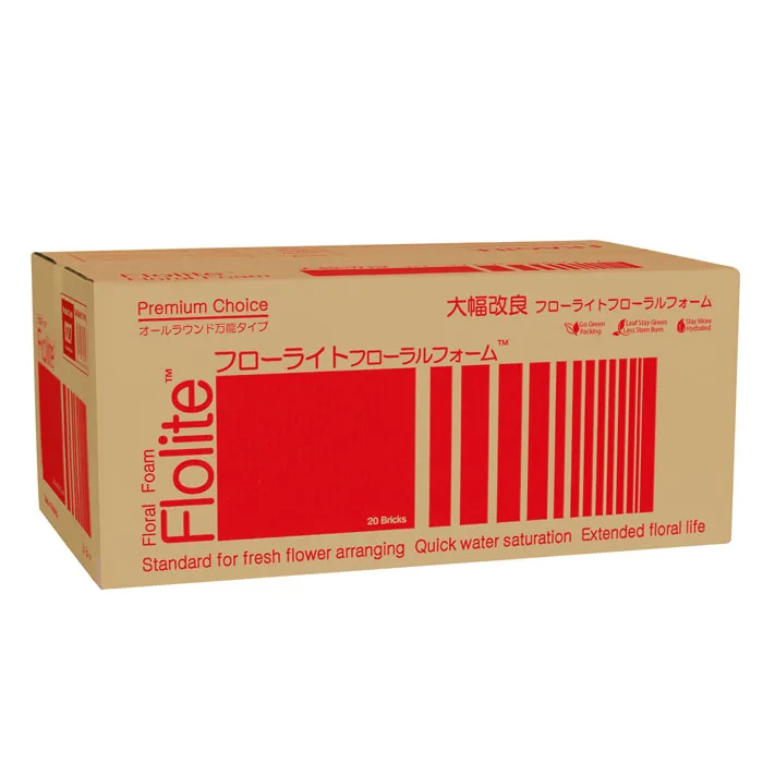 High Quality 100% Wet Foam Absorbent Floral Foam Flower Foam From Malaysia