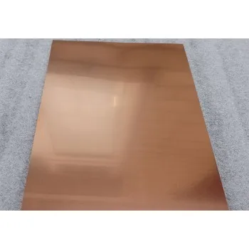 Чистая медная пластина 3 мм медный лист для продажи Китай медь C10300 бронза 3 мм-1220 мм