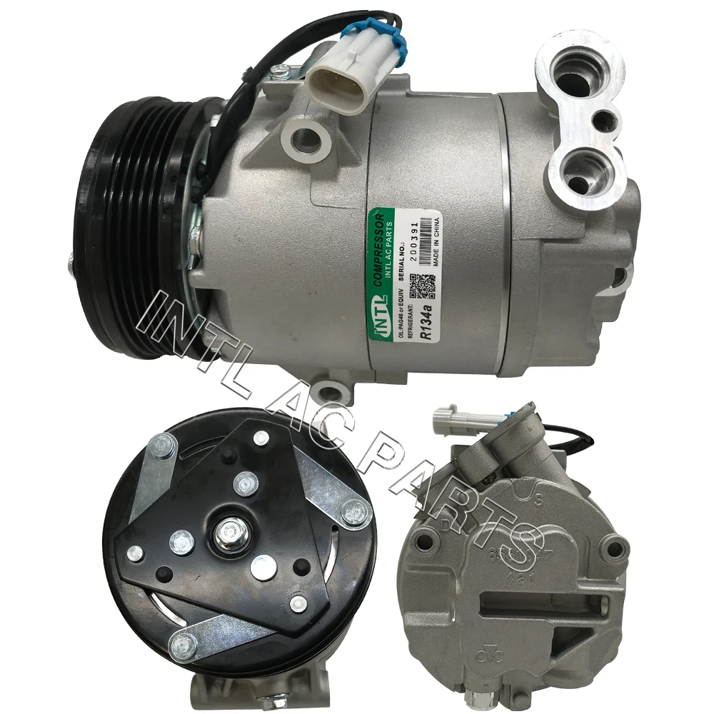 Воздушный компрессор CVC 5PK для OPEL ASTRA G Box (F70) 1998-2005 OEM 24432392 6854000 INTL-XZC1644