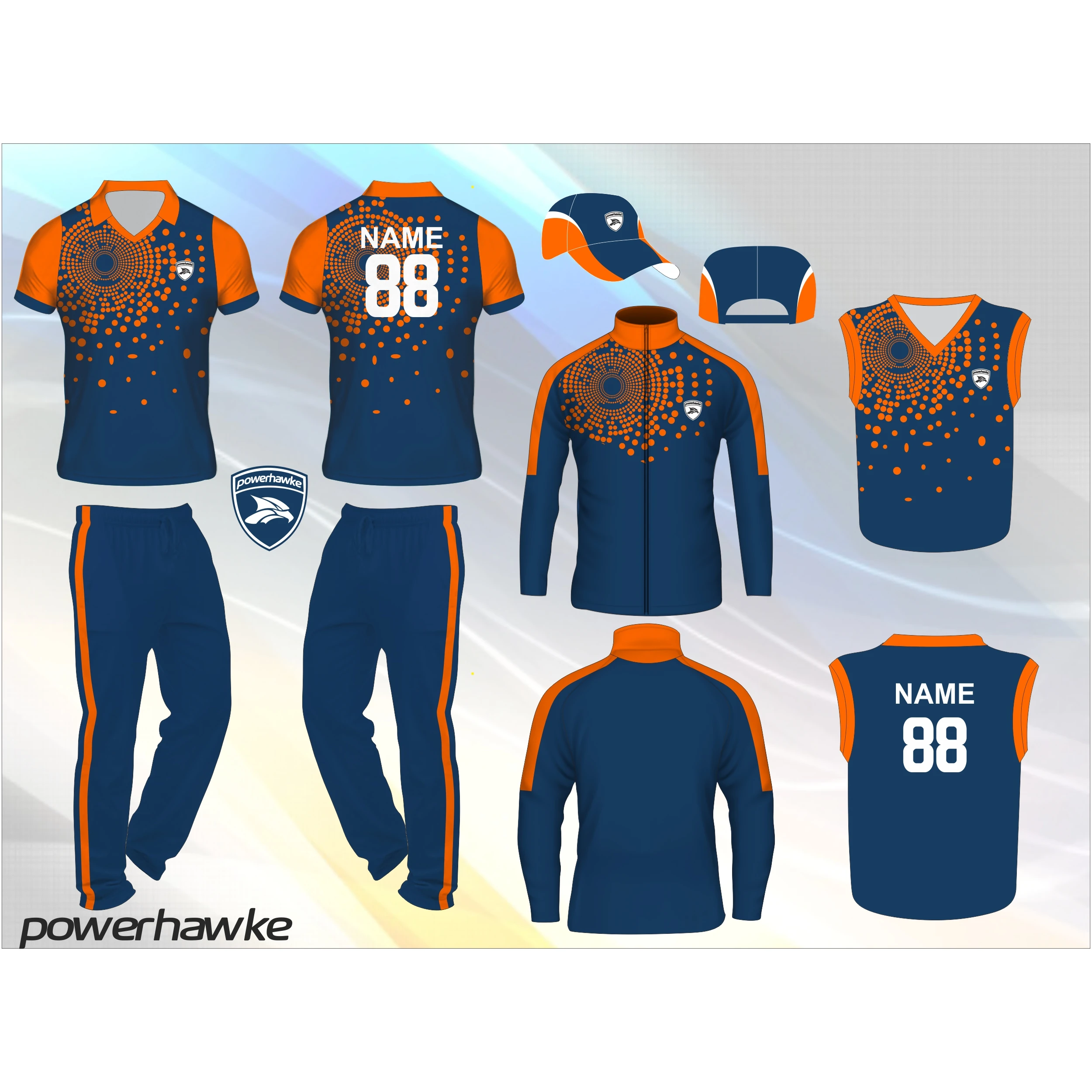 Customized Logo Team Name Formal Look Newly Designed Sports Cricket Jersey With Collar available in Different Colors