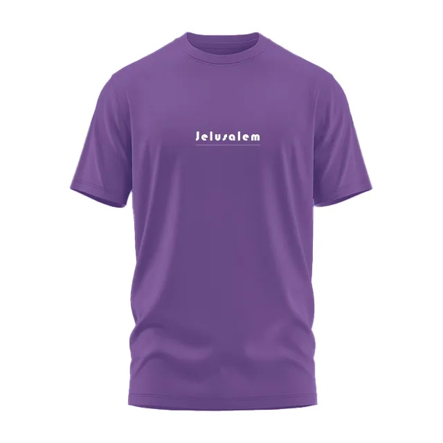 100% Cotton T-Shirt for Men Custom Logo Printing Embroidery Casual Style Low MOQ from Vietnam