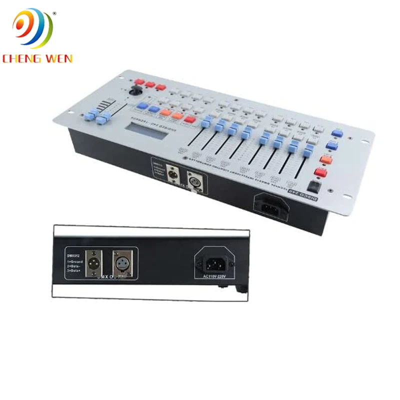 Customized stage 16CH rgbw dmx controller DMX 512 Decoder LED DMX512 controller 8 Channel fader 240 for RGBW LED strip lights