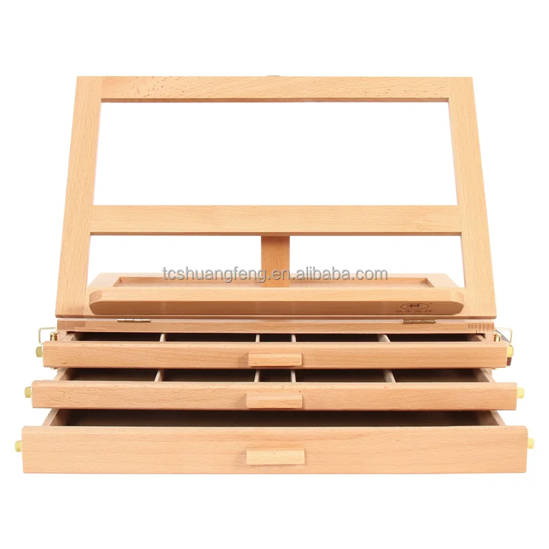 Artist Drawing Sketching Board Wood Adjustable Table Desk Easel Art Painting 42x28CM XHH-3