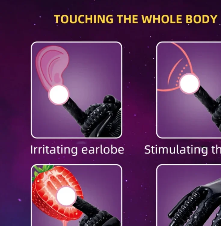 Hot Selling Stimulation Erotic Games Bdsm Gloves Electric Massage PVC Mittens Sex Gloves For Women