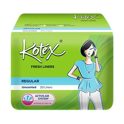 WHOLESALE Sanitary Napkin 20 Pads Kotex Fresh Liner Unscented Pack Women Indonesia Products. CHEAP