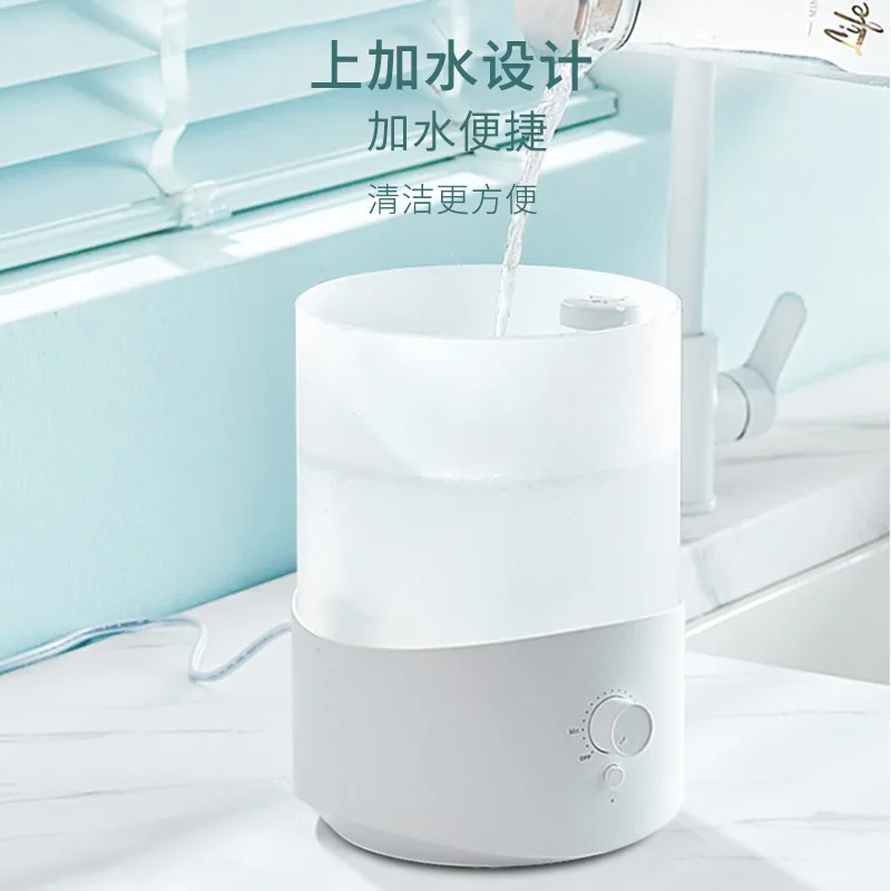 2.5L Air HumidifierDiffusers Quiet LED Light Night Cool Mist Maker Humidifier for Home Office