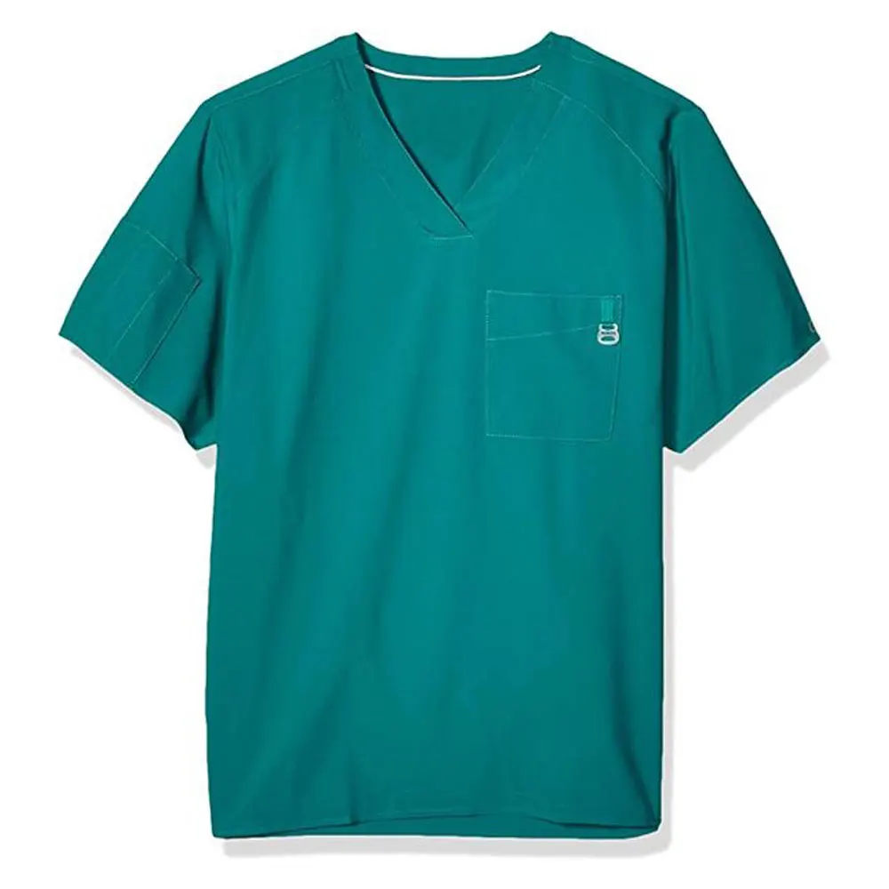 Unisex Medical Uniforms Men Women Nursing Clothes Beauty Costume Nurse Scrub Coat Doctor Dentist Workwear Clinical Tops