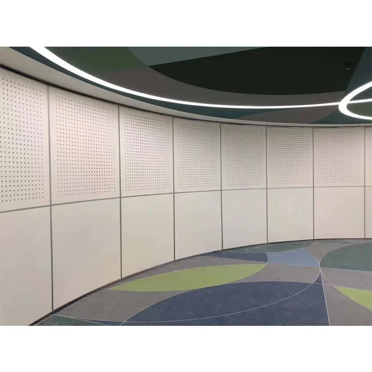 Office acoustic fabric finish partition walls manufacturer home movable partition wall