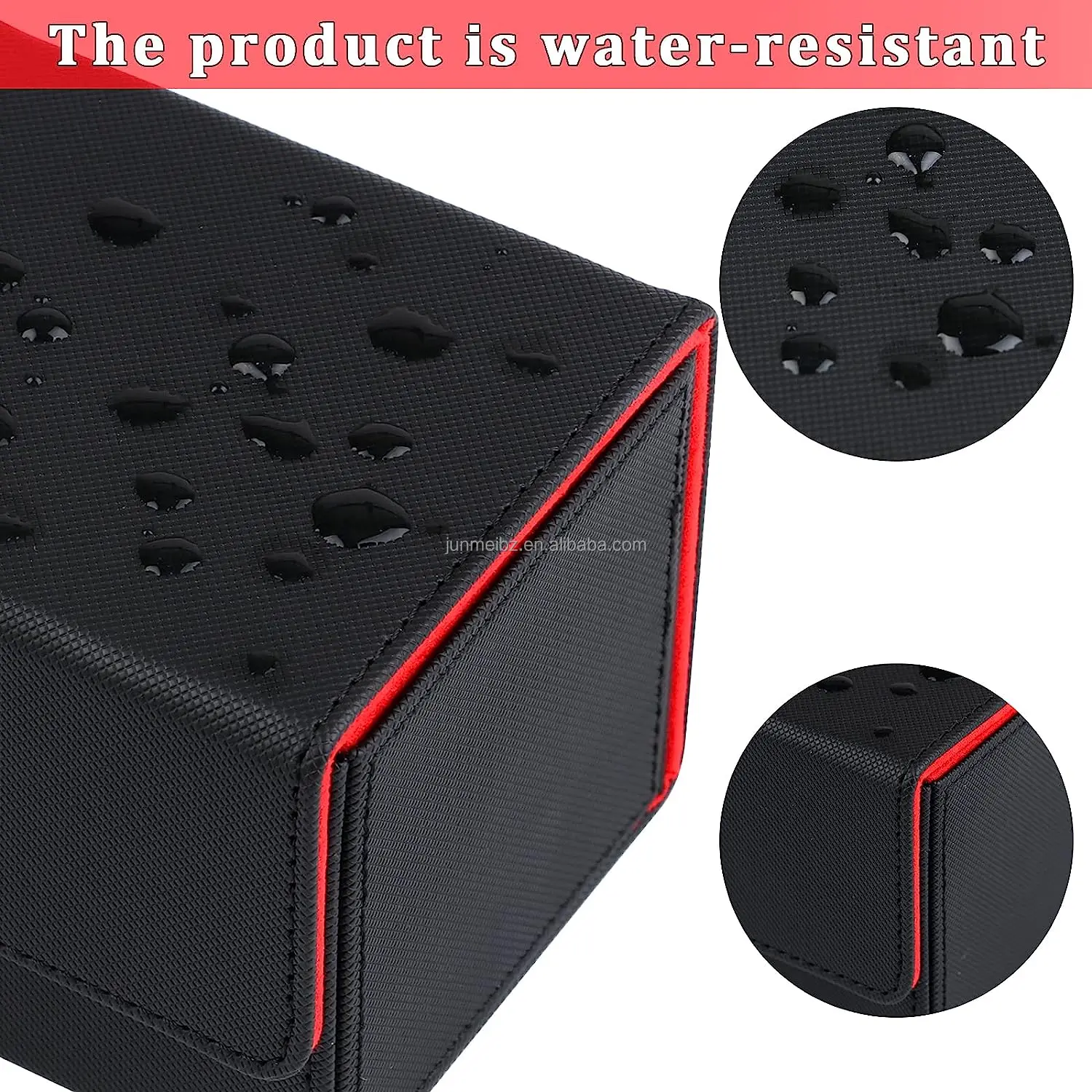 High-End Custom Card Deck Box Yugioh MTG Trading Card PU Leather Deck Box Storage Game Card Box