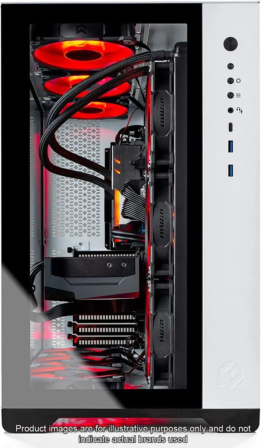 Игровой ПК Skytech Prism II, настольный компьютер-AMD 9 3900X 3,8 ГГц, RTX 3090 24 ГБ, 32 ГБ 3600 МГц RGB памяти, 1 ТБ G4 SSD