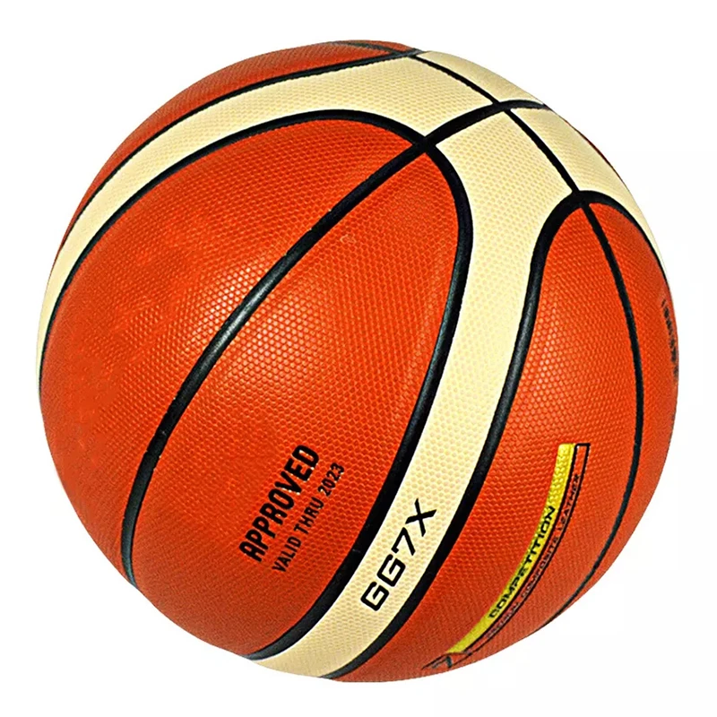 Customized Training Basketball New Design Custom PU Leather Sports Ball with Color New Materials
