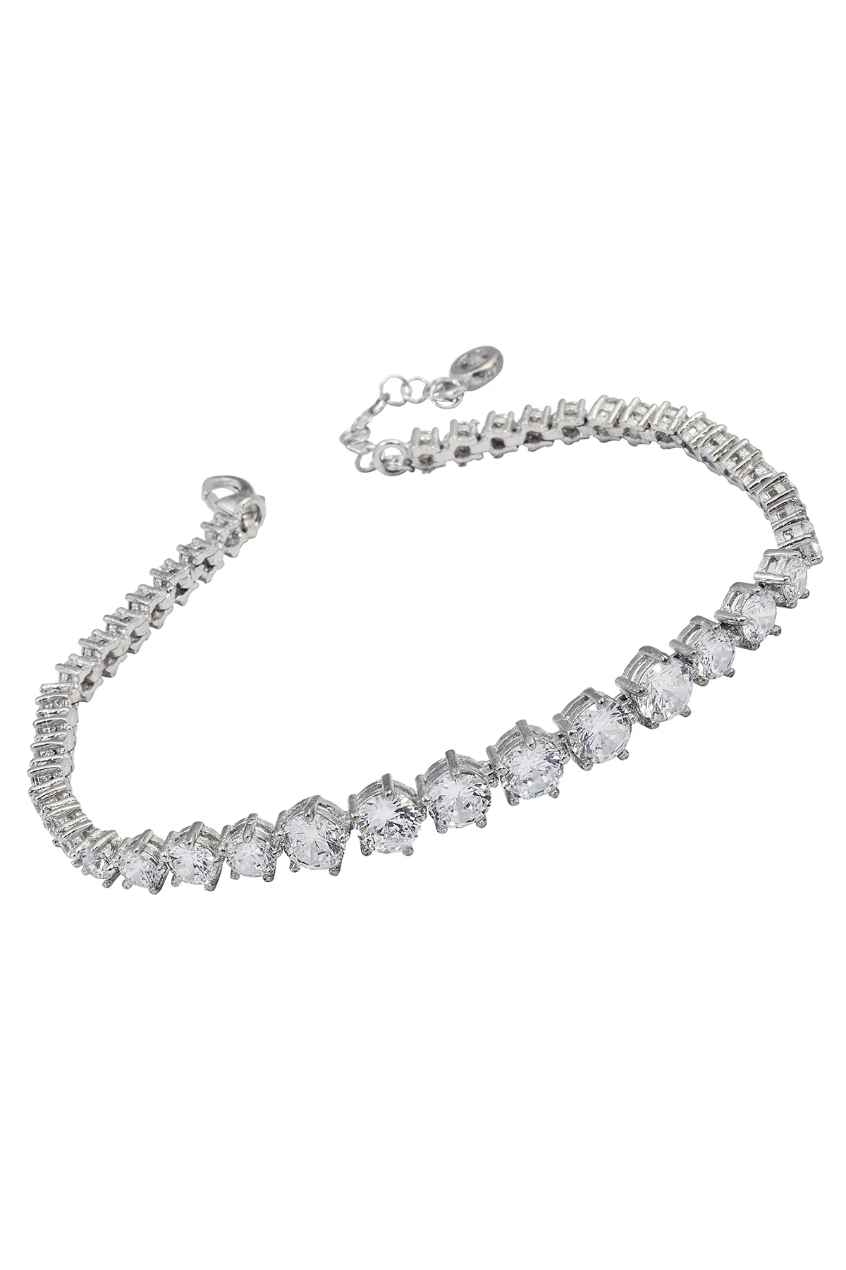 High Quality Baguette Tennis Bracelet for Women Sterling Silver Wedding Bracelets for Brides Fine Jewellery