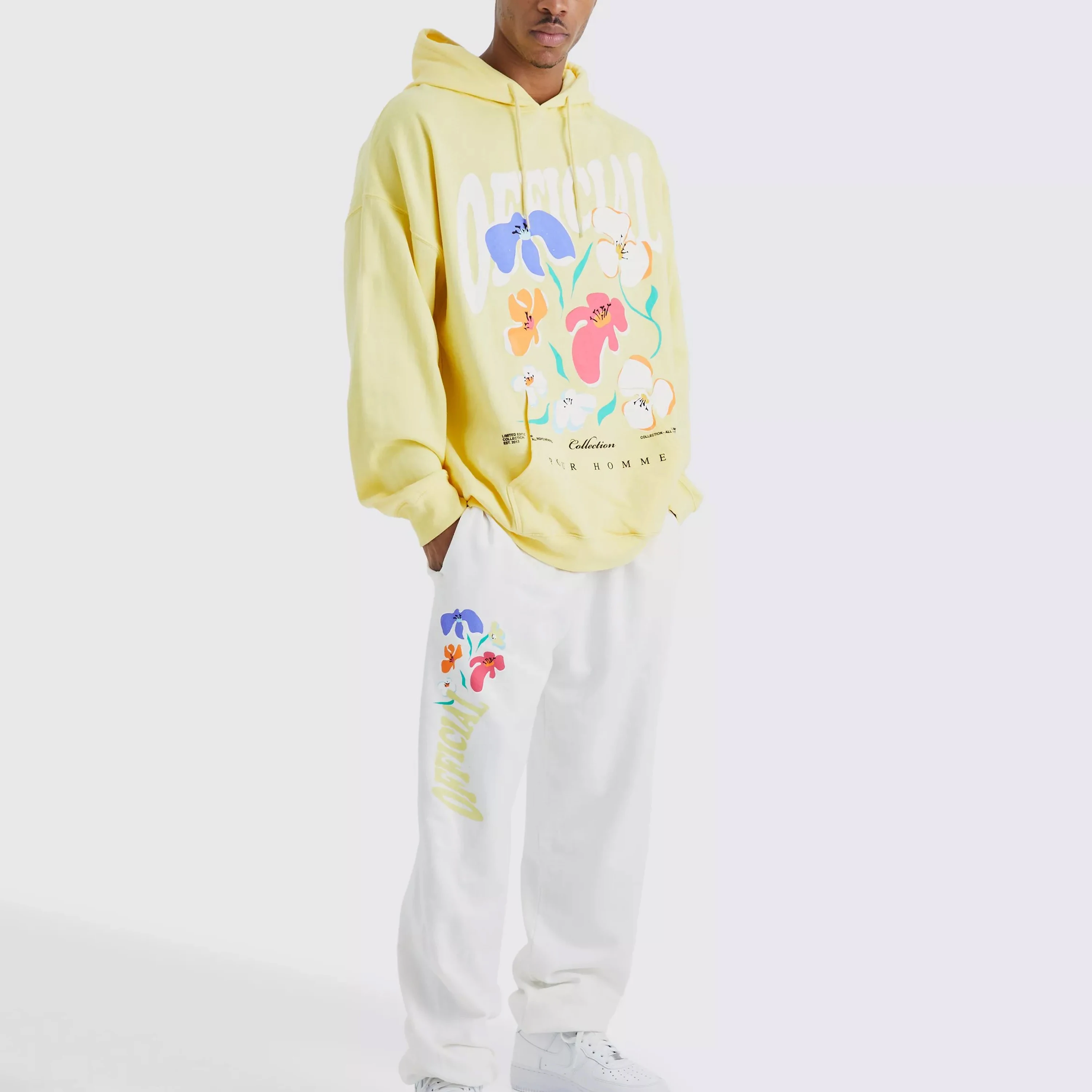 Men Fitness Wear Solid Color Comfortable 2023 Winter Wear High Quality Acid Washed Wholesale Light Weight Men Sweat Suit