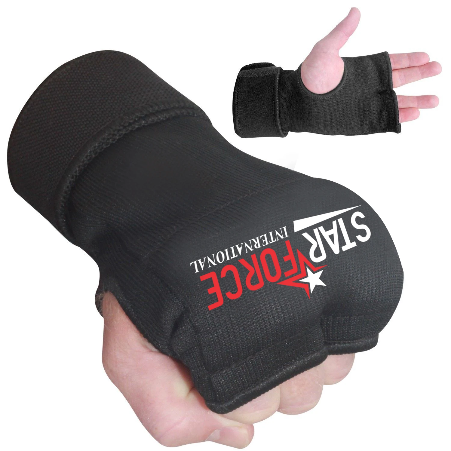 Padded Inner Gloves for Boxing Elastic Hand Wraps with Training Gel Quick Boxing Wraps and Bandages for Men & Women - Wrist