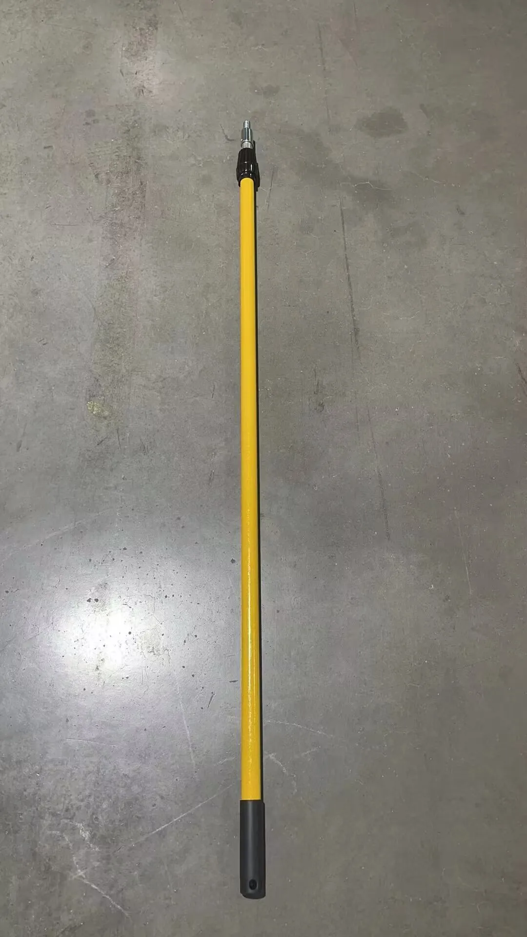 ESD Fiberglass Aluminum Telescopic Pole Heavy Duty Extension Pole 3M 2 Sections with Metal Thread