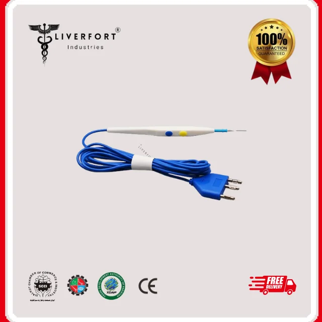 Medical Hand Controlled Disposable Electrosurgical Pencil Cautery pencil Diathermy Electro ESU Pencils High Frequency Monopolar