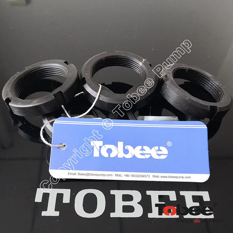 Sand Gravel 2/1.5B-TH Slurry Pump Spares Wear Resistant Labyrinth Locknut
