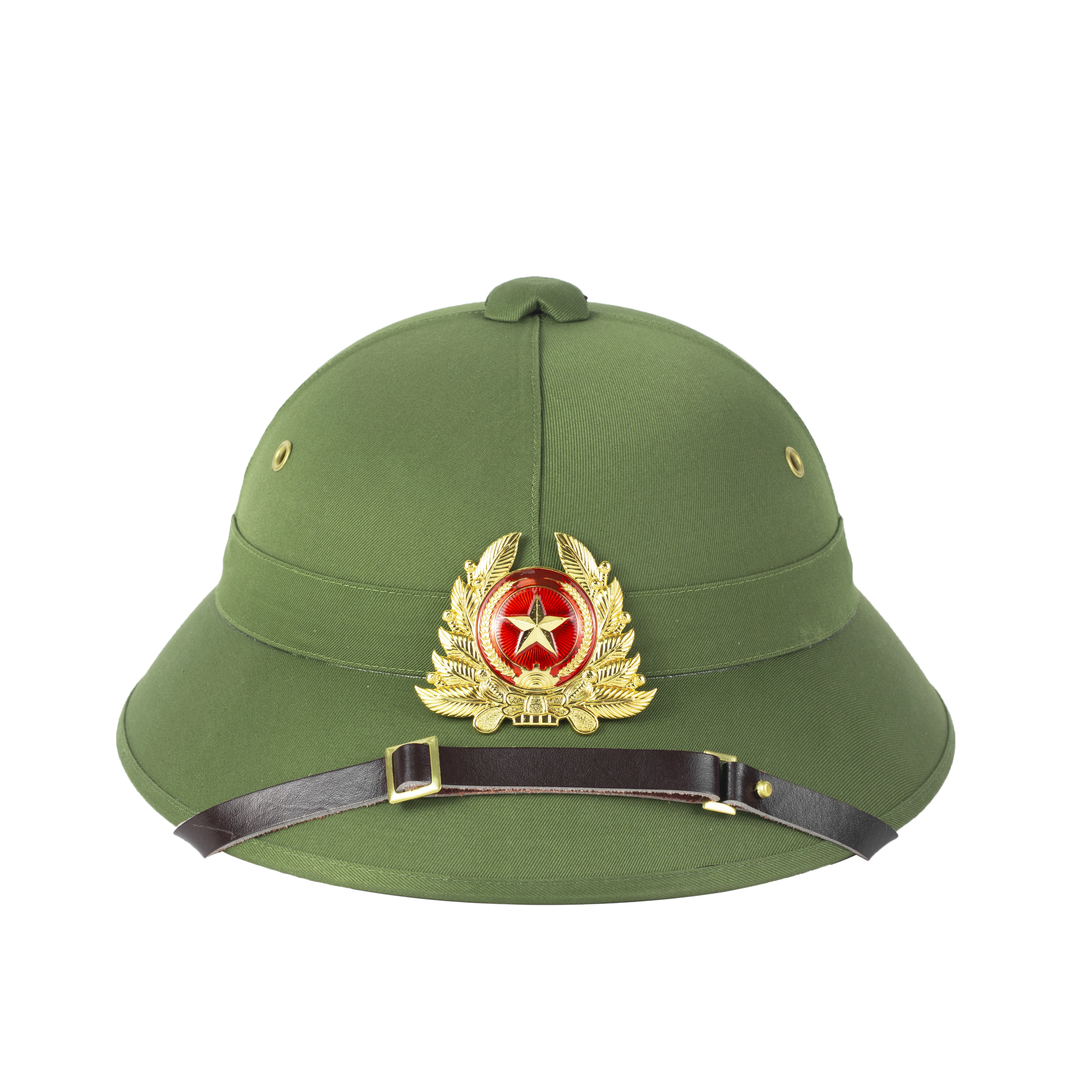 VIETNAM STYLE  HELMET WITH A BADGE FOR OUTDOOR ACTIVITIES