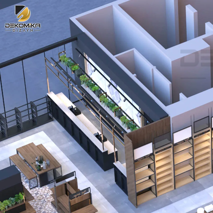 Counter Design Cafe & Restaurant Design Bar Equipments Luxury Restaurant Customized Hotel Bar Customized | Best Quality