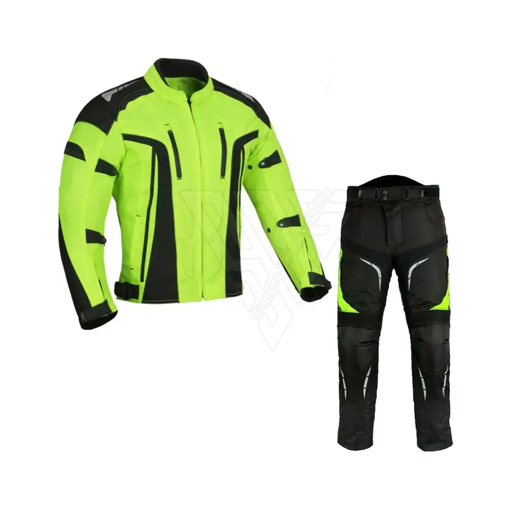 Sport Bike Riding Suit Waterproof Motorbike Suit Latest Design Men Cardura Made Motorbike Suits