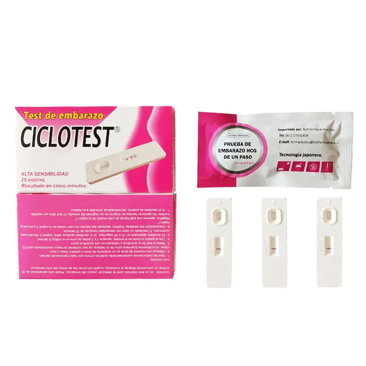 Oem Rapid Human Pregnancy Hcg Test Cassette Midstream Case For Women Female All Over The World