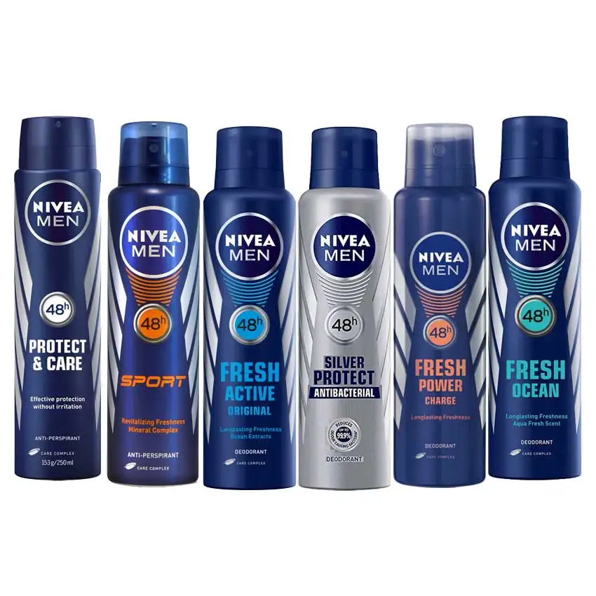 Nivea Deodorant Body Spray 150ml lemon Flavor Worldwide Express delivery Free sample offer