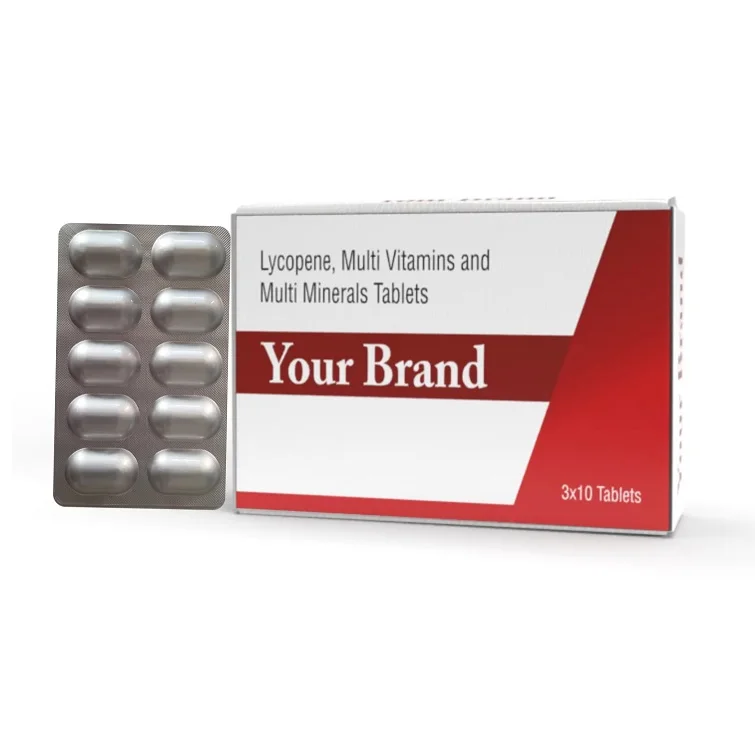 Exceptional Health Supplements Methylcobalamin Lycopene Tablet Increasing Good Cholesterol Available for Sale from India