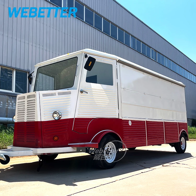 Wetetter индивидуальный трейлер для быстрого питания мороженое бургер фургон кофейный грузовик мобильный электрический еды с полностью оборудованной кухней
