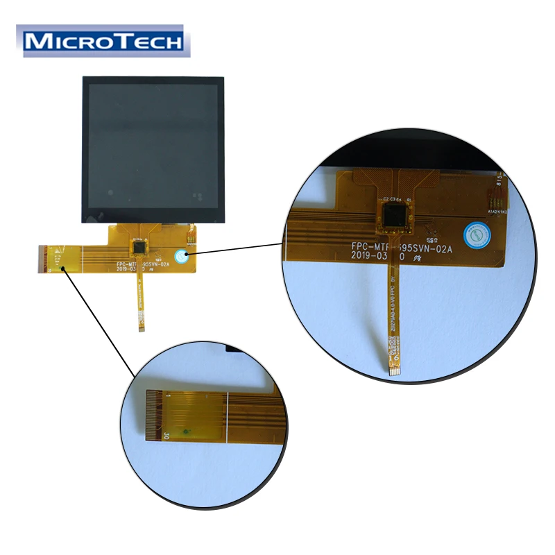 4 inch 3.95inch 480*480 LCD touch screen MIPI interface CTP display LCD assembly