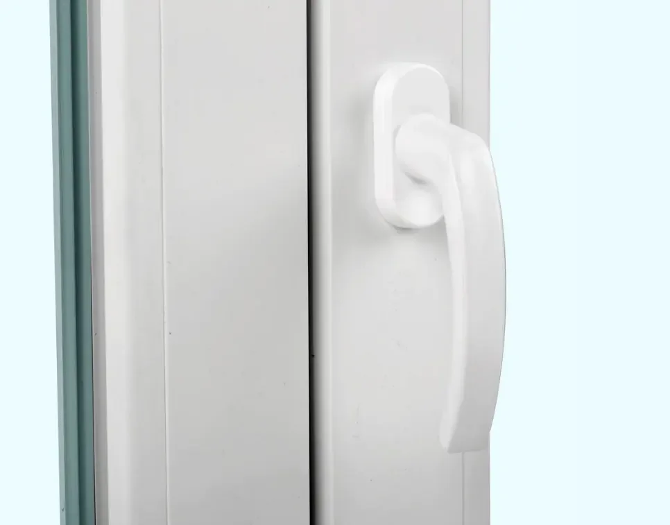 French Style Residential PVC Windows Double Pane Window