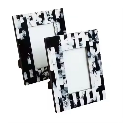 Элегантный дизайн фоторамка ручная роспись настенная декоративная для украшения гостиной