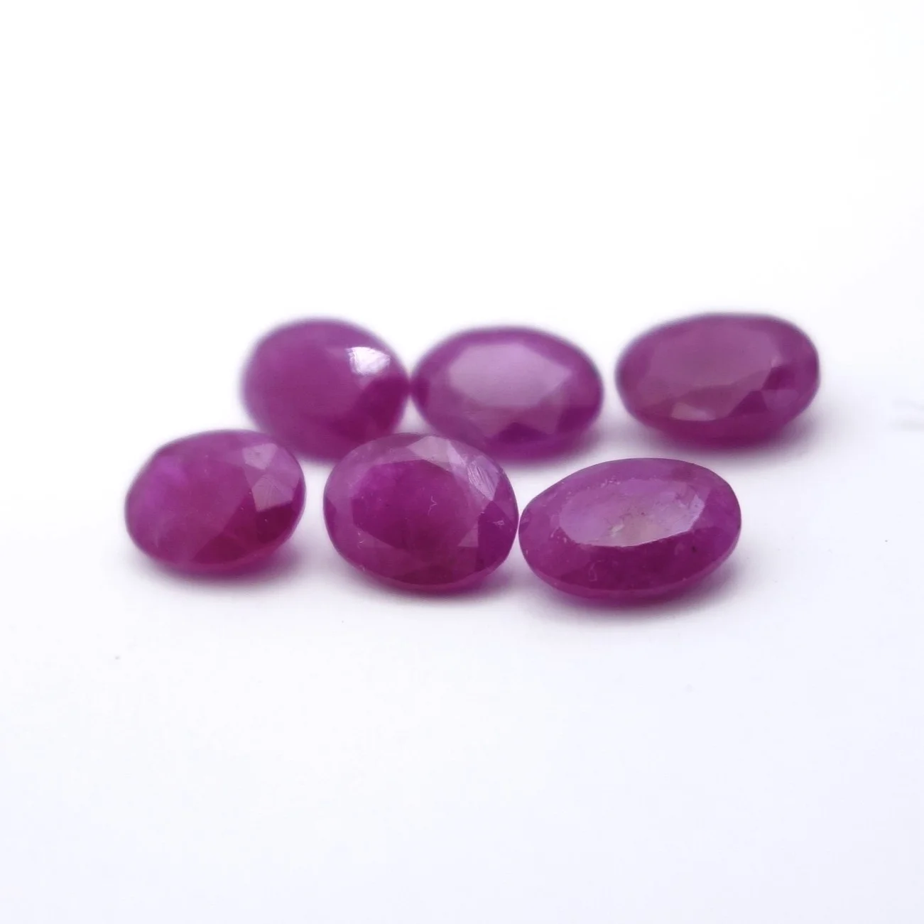 Opaque Natural Indian Ruby Gemstone Faceted Drop Or Pear Shape Translucent Quality All Shapes And Sizes Cut On Custom Orders In