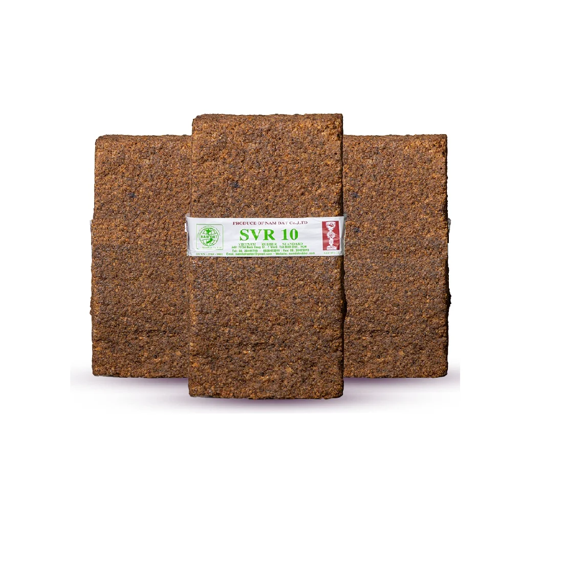 Vietnam Producer Nam Dat Brand New Condition Brown Color Natural Rubber Raw Flexible Material SVR 10 (TSR 10) With Multi Usage