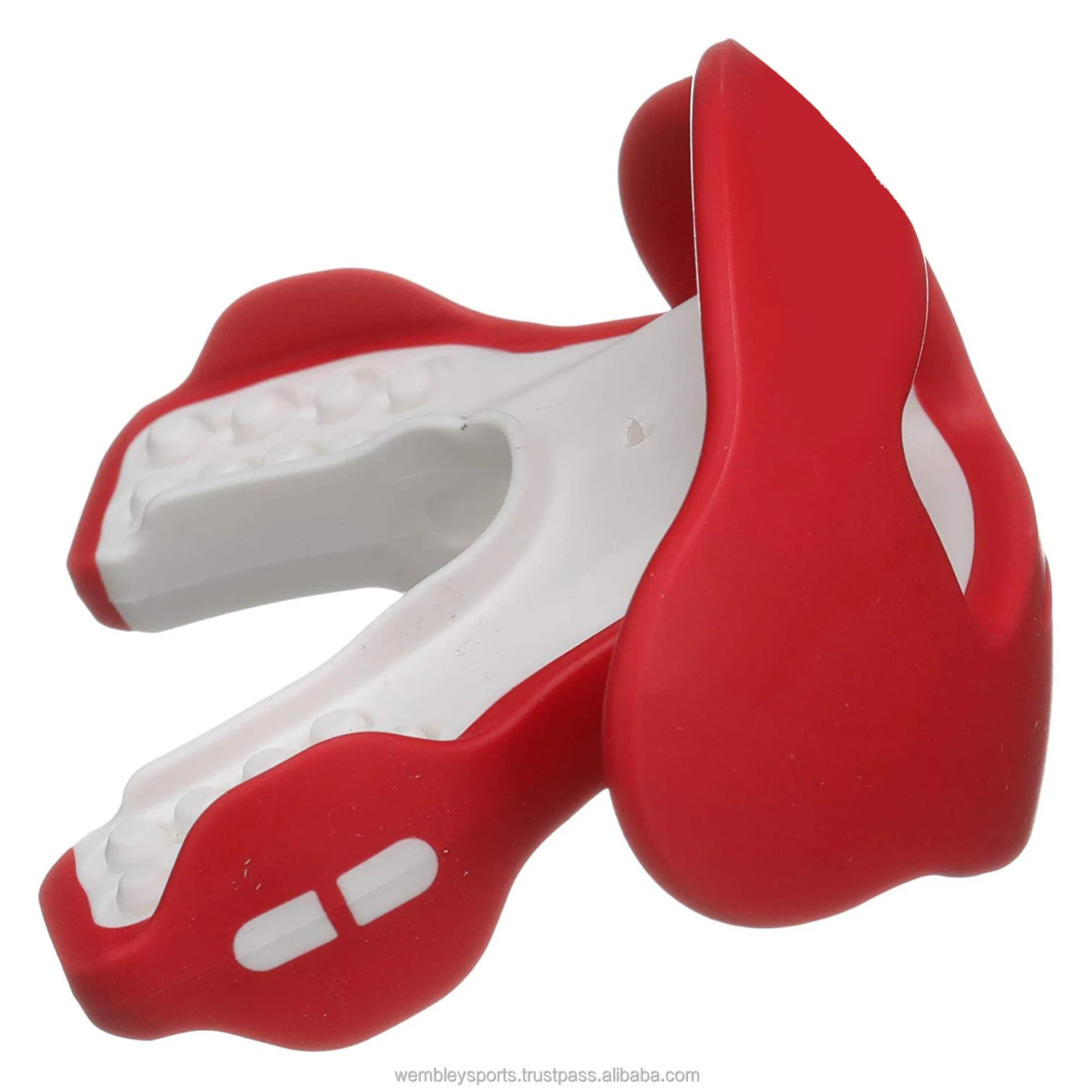 Max Airflow 2.0 Lip Guard Mouth Guard Football Mouthguard For Youth Breathable Wide Opening Mouthpiece Helmet Strap Included