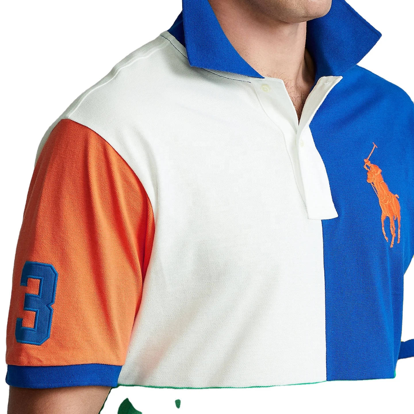 Wholesale High Quality Plain Casual T-shirts Embroidered Polo shirt Golf Clothing Custom Logo Simple Polo Shirt For Men