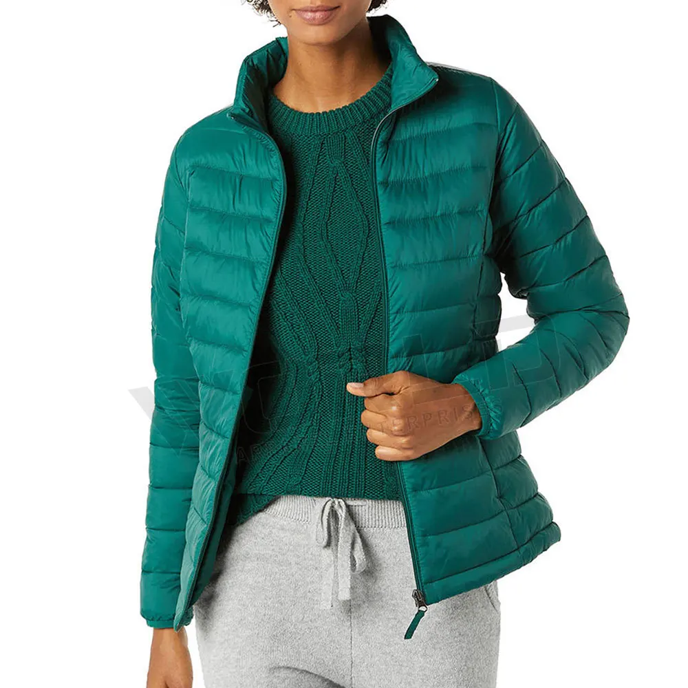 Oem Odm Wholesale Custom Logo Women Ladies Best Sellers Factory Bubble Coat Women Puffer Jacket For Ladies