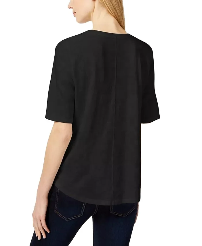 10% Off Discount Shirt Wholesale Blank Cotton T shirt For Men & Women High quality Round Neck Casual Sweatshirt T Shirt Women