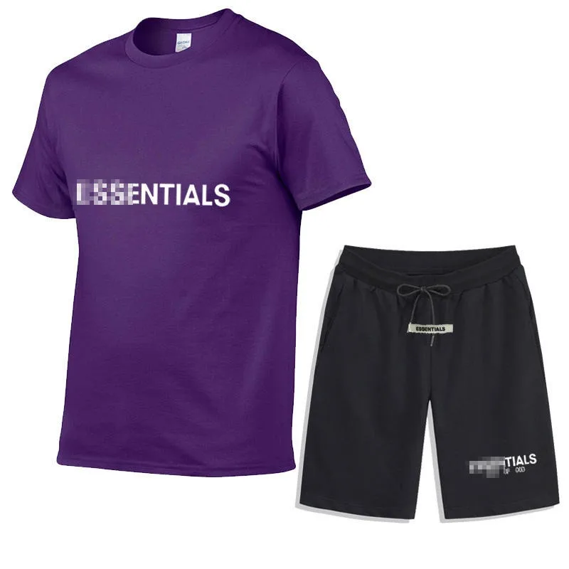 Blank sweat suit track men plain tracksuit custom sweatsuit with logo outfits summer two 2 piece short set for men