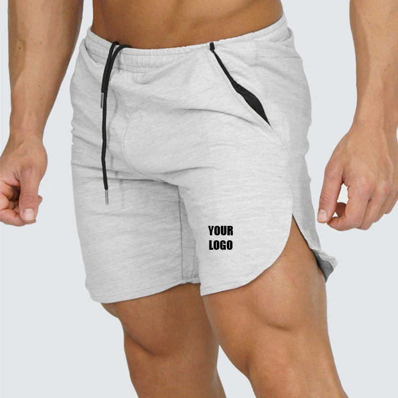 Custom Brand short pants Sweatpants mens shorts Calf-Length Fitness Bodybuilding gyms Joggers workout Shorts