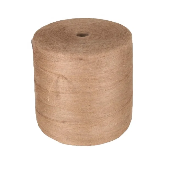 Top Selling Cheap Price 9.5 LBS 1 PLY Natural Color Jute Yarn Manufacturer From Bangladesh