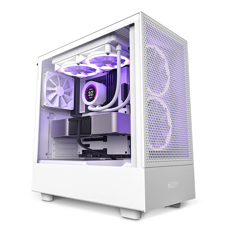 Original Computer Case NZ-XT H5 Flow Mid-Tower Support ATX / Micro-ATX / Mini-ITX Desktop Gaming PC Case