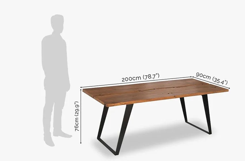 Premium Quality Solid Wood Dining Table Rustic Elegance for Family Gatherings and Entertaining Available for Sale from India