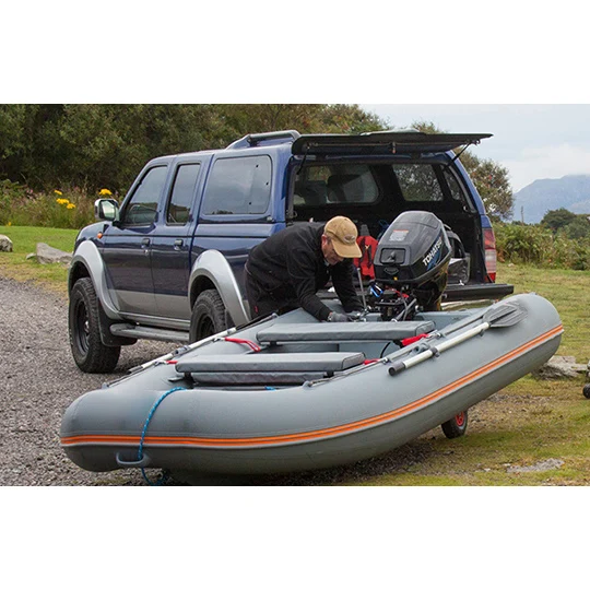 2023 high quality tiller foldable rigid inflatable sport Aluminum rib boat