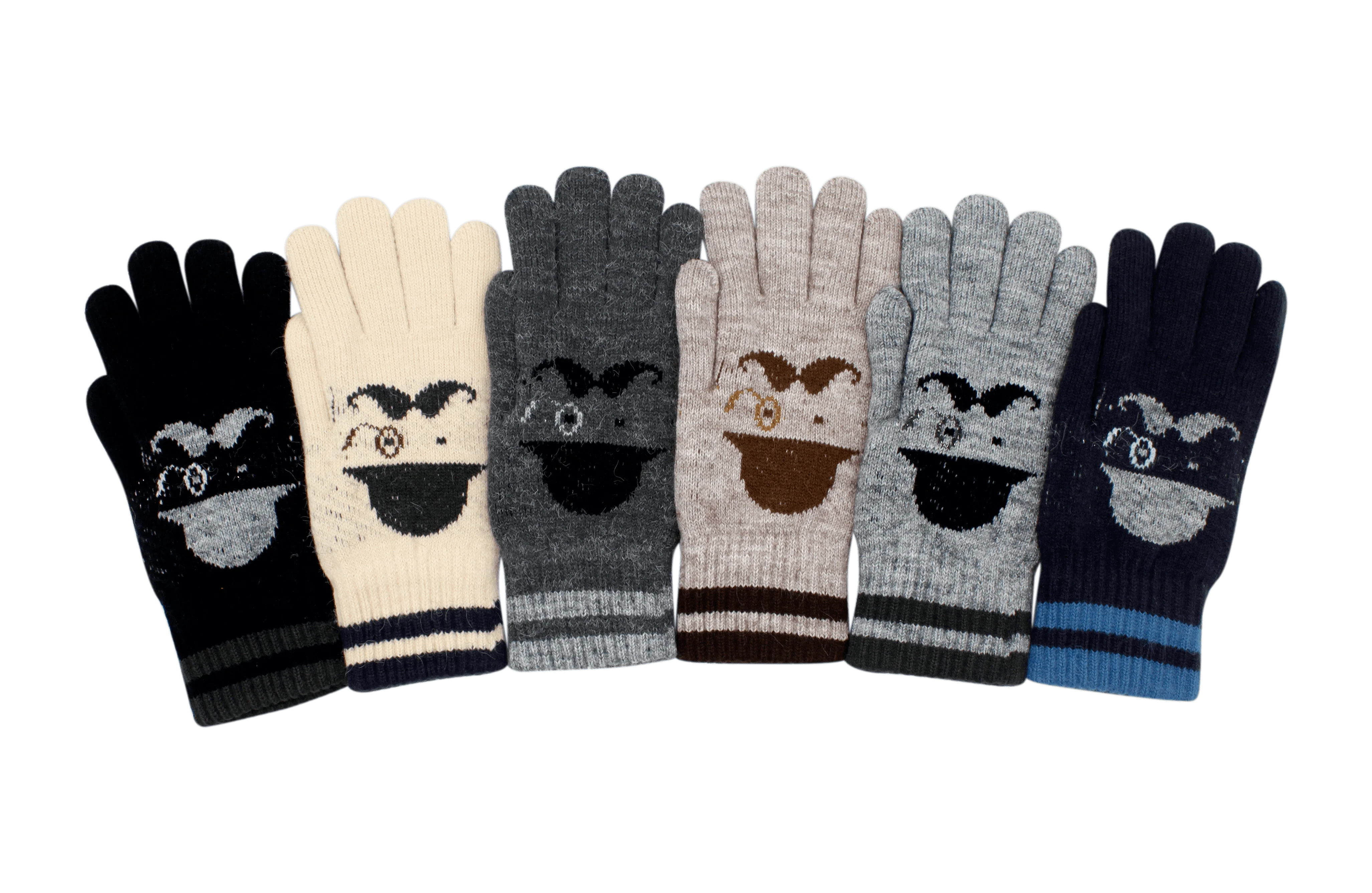 Men Knit Gloves For Cold Weather